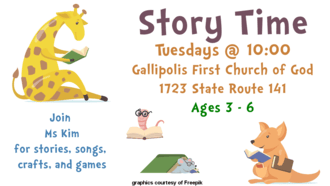 Gallipolis First Church of God Storytime